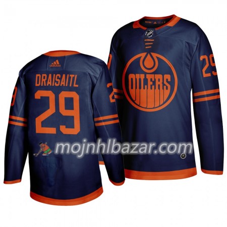 Dresovi Edmonton Oilers Leon Draisaitl 29 Adidas 2019-2020 Plava Authentic - Muške Dresovi Edmonton Oilers Leon Draisaitl 29 Adidas 2019-2020 Plava Authentic - Muške